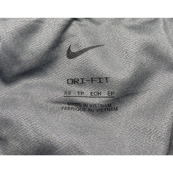 Nike Women's Grey Dri Fit Running Shorts Zip Pocket Size Xsmall - Picture 6 of 14